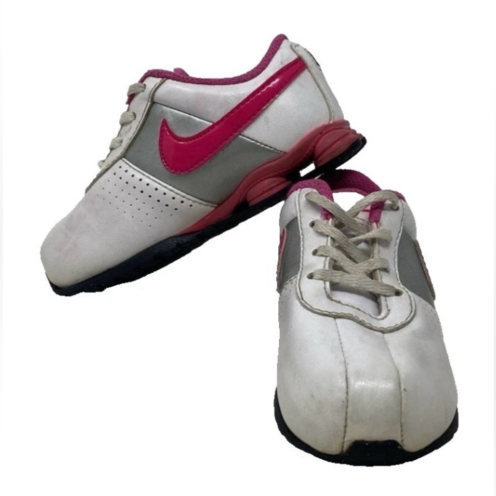 Nike Kids Sneakers - White and Pink